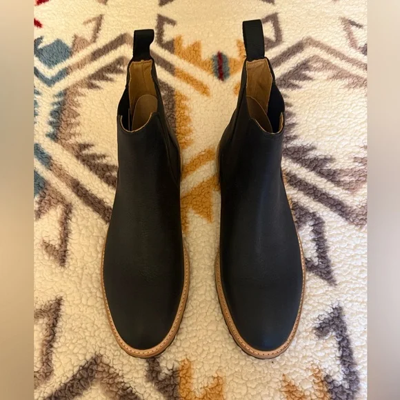 New in Box Nisolo Men’s Everday Chelsea Boot Black Leather Size 11.5 - Picture 10 of 10
